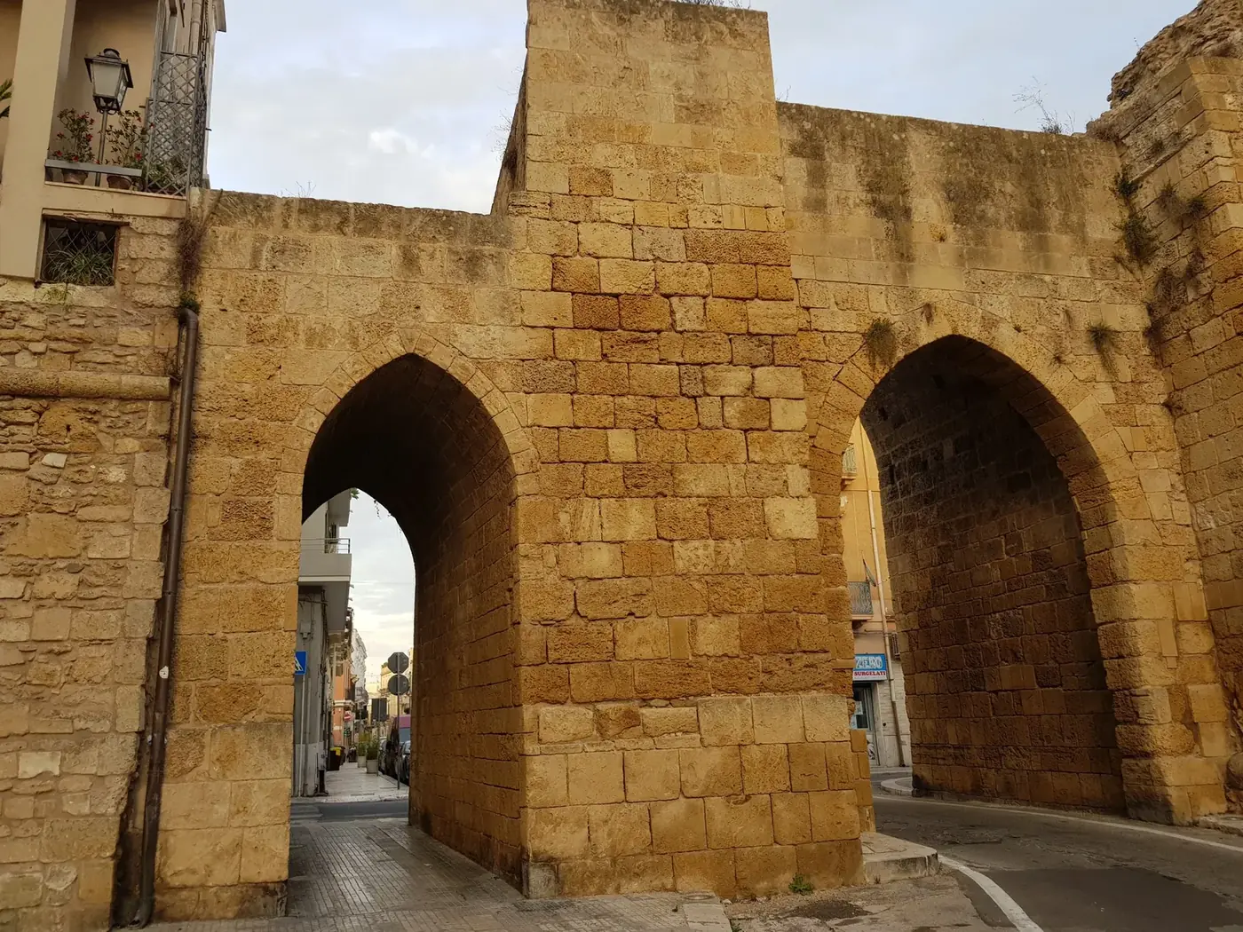 Porta Mesagne, the old city gate of Brindisi