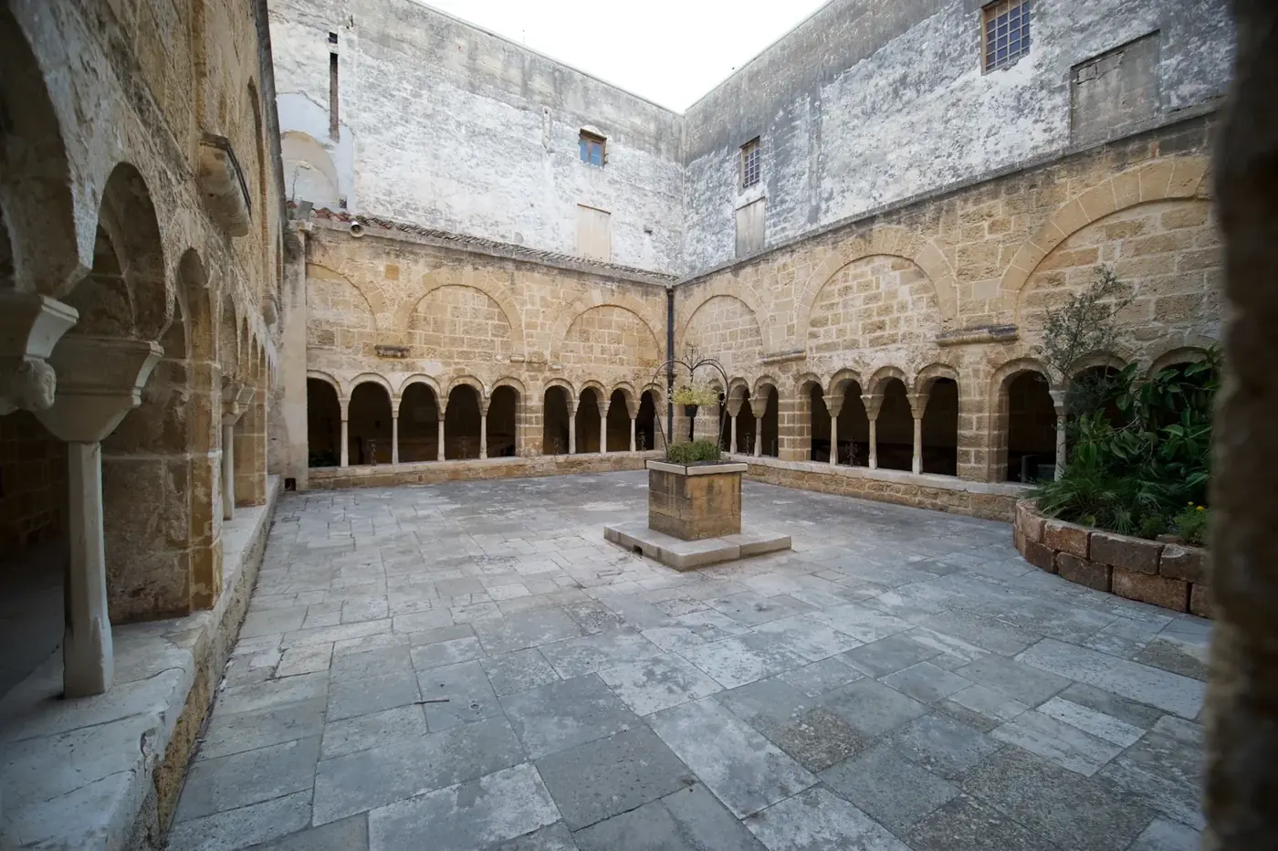 Cloister of San Benedetto in Brindisi old town
