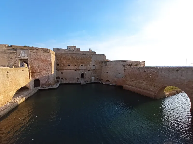 Castello Alfonsino on the island of Sant'Andrea, Brindisi
