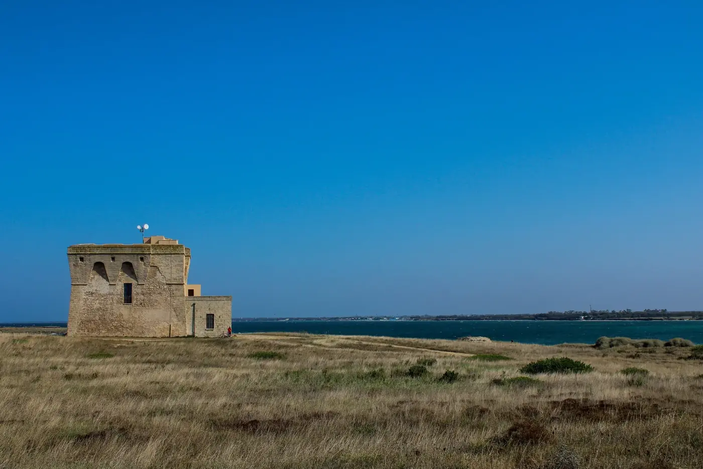 Watchtower of the Torre Guaceto nature reserve